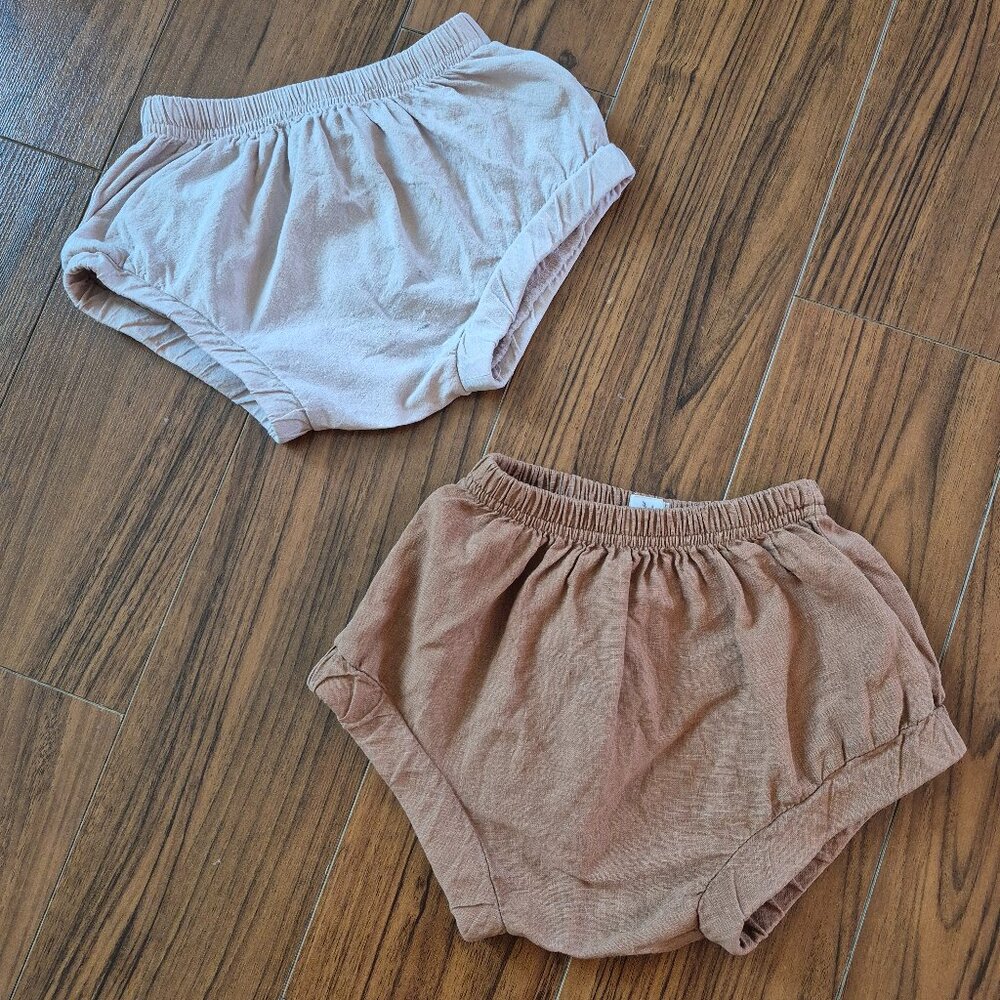 Little girls Size 2T Ira Loves Mae Linen Bloomer set